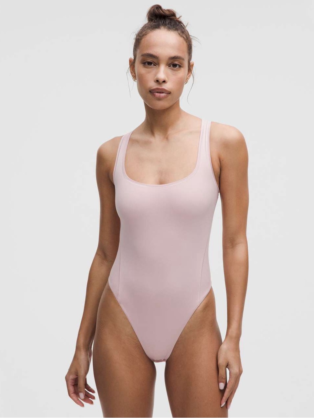 Lululemon Wundermost Ultra-Soft Nulu Square-Neck Sleeveless Bodysuit M NWT